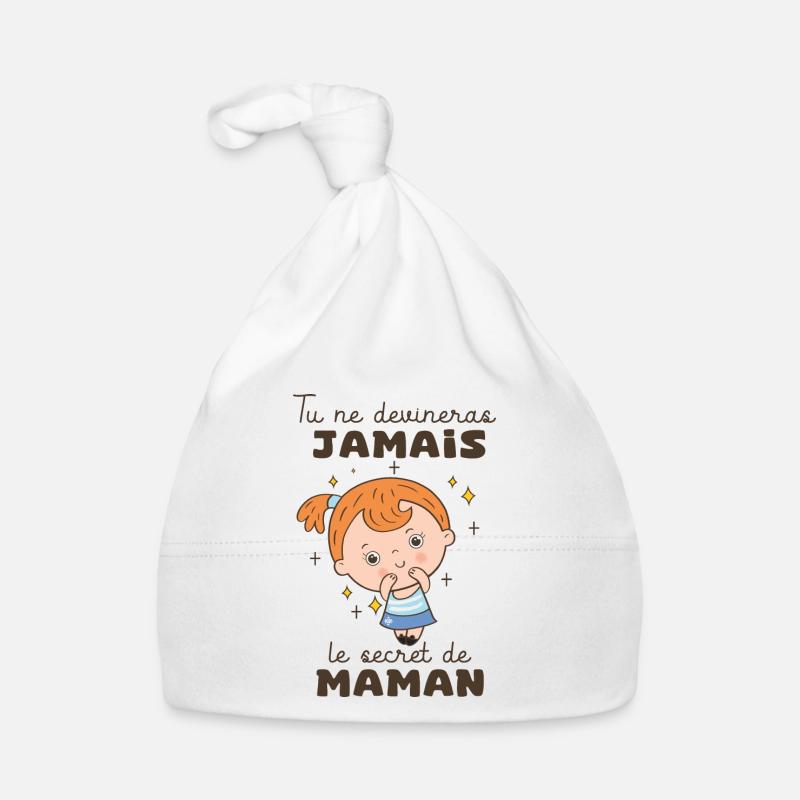 annonce grossesse enceinte secret de maman Bonnet bio Bébé