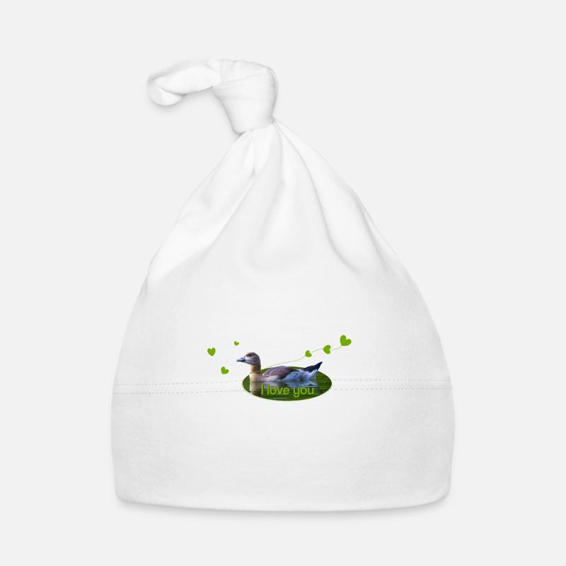 Je t’aime Bonnet bio Bébé