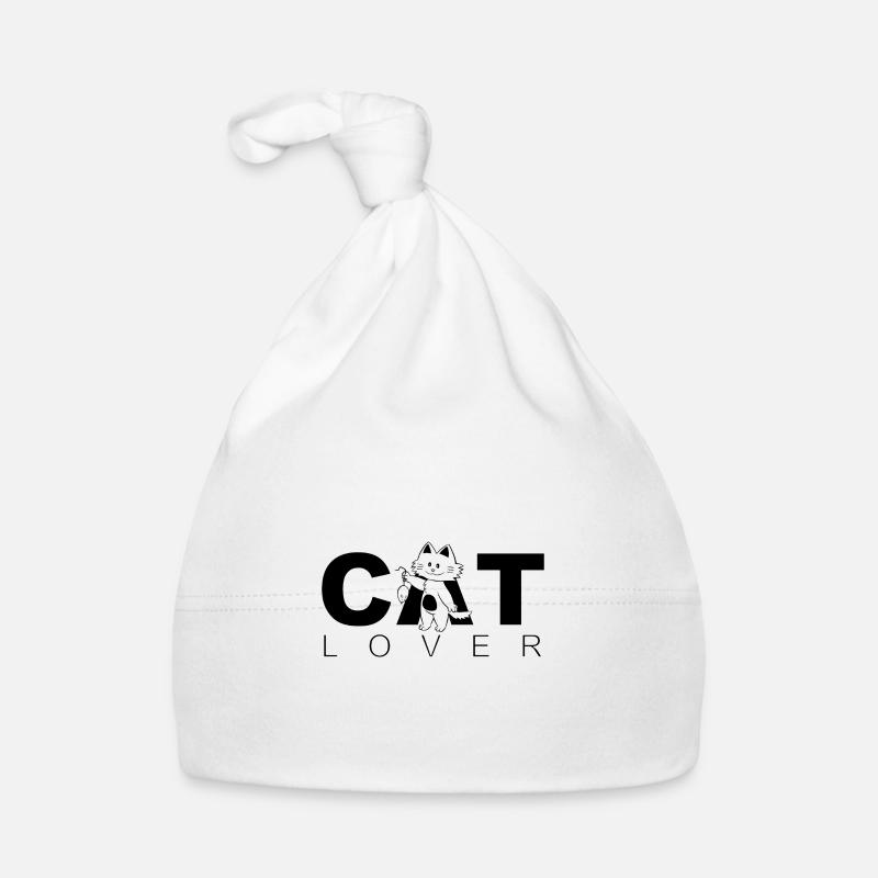 Cat Lover Organic Baby Cap
