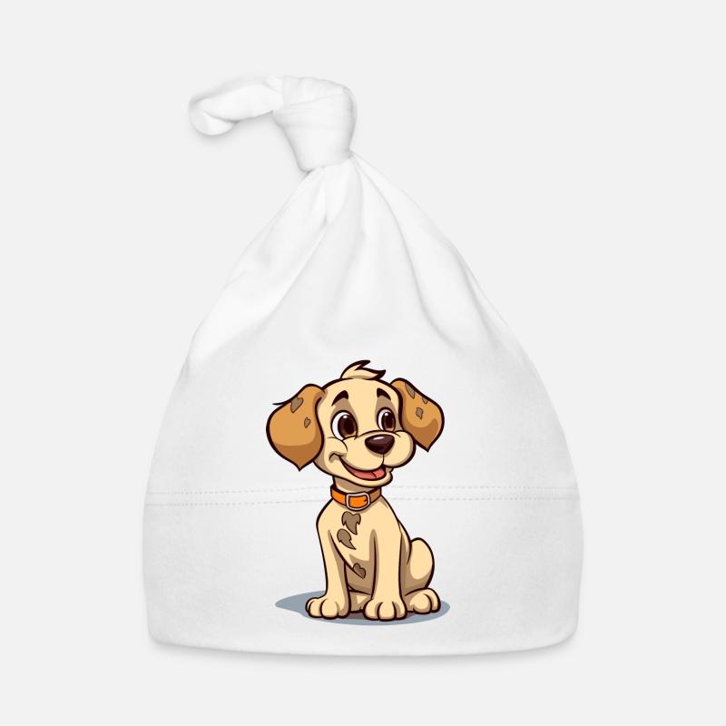 Conception de chien mignon pour les propriétaires de chiens Bonnet bio Bébé