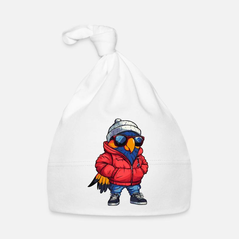 Papagai Cool Comic Baby Bio-Mütze