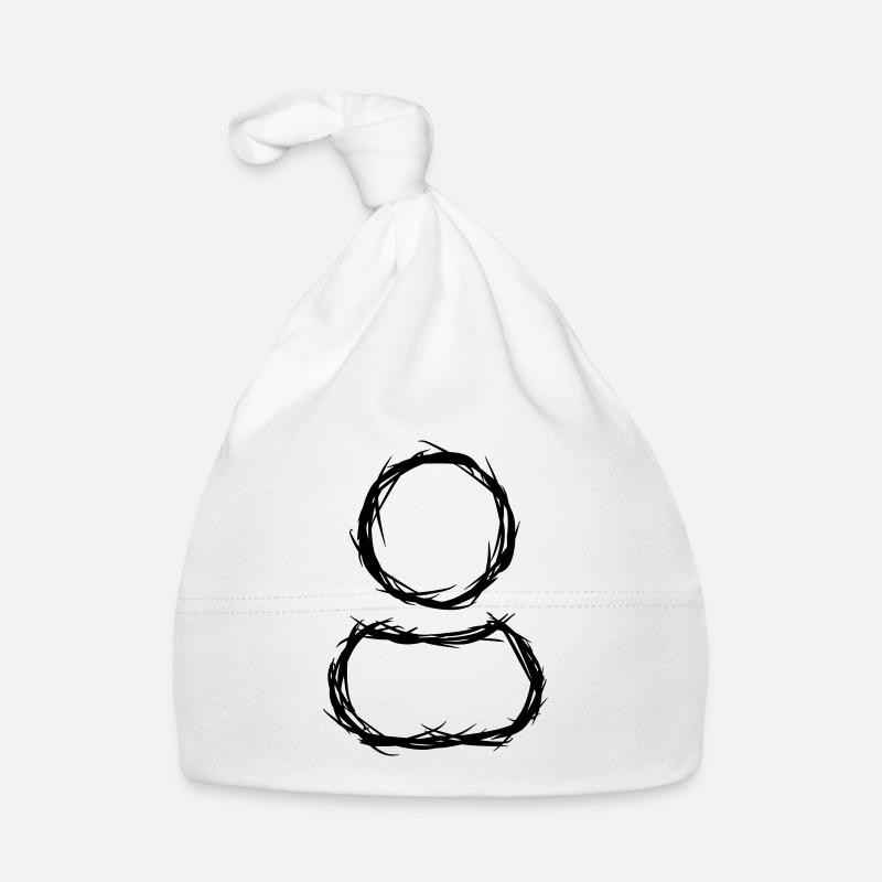 Nutzer Symbol / Icon Zeichnung. Webseite. Blog. Baby Bio-Mütze