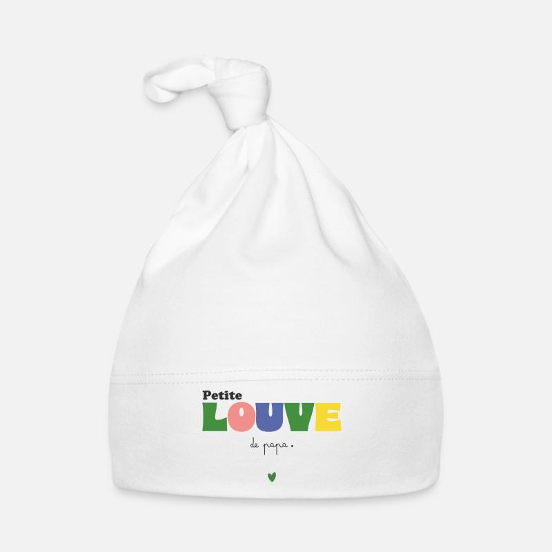 Little Wolf (Daddy) Organic Baby Cap