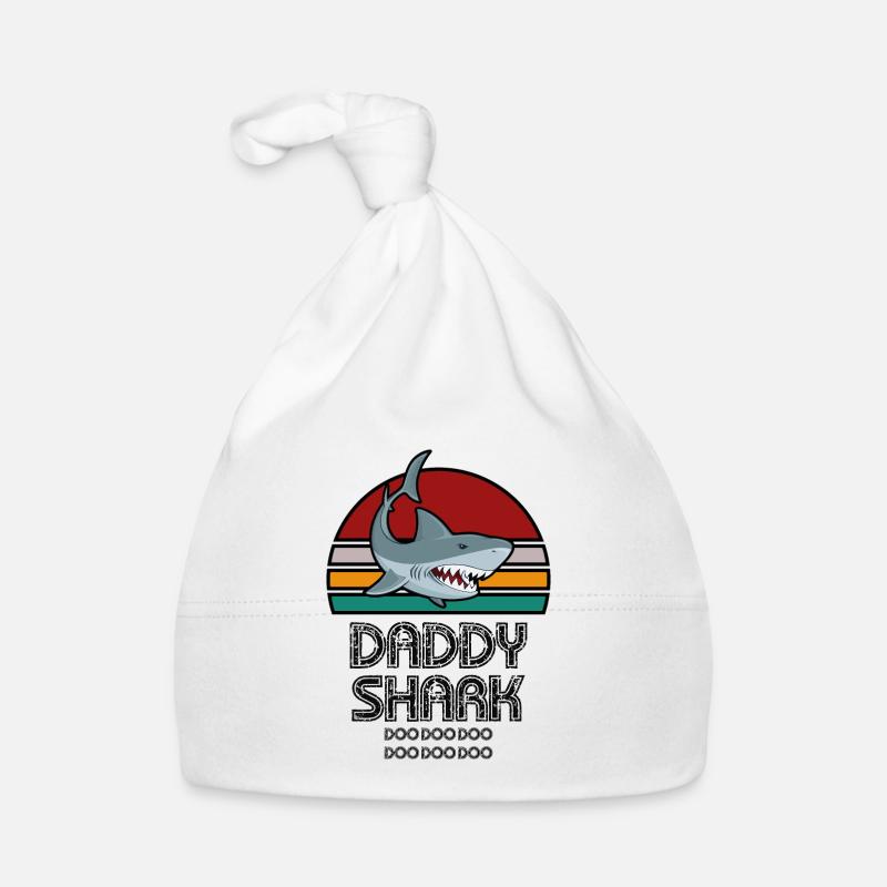 Daddy shark Bonnet bio Bébé