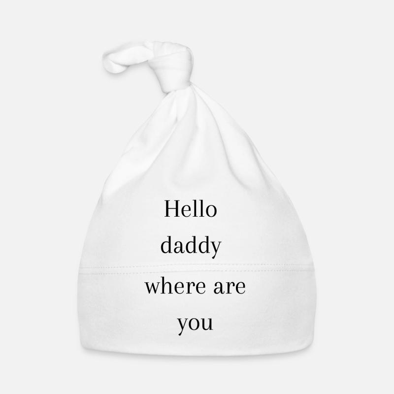 Hello daddy Bonnet bio Bébé