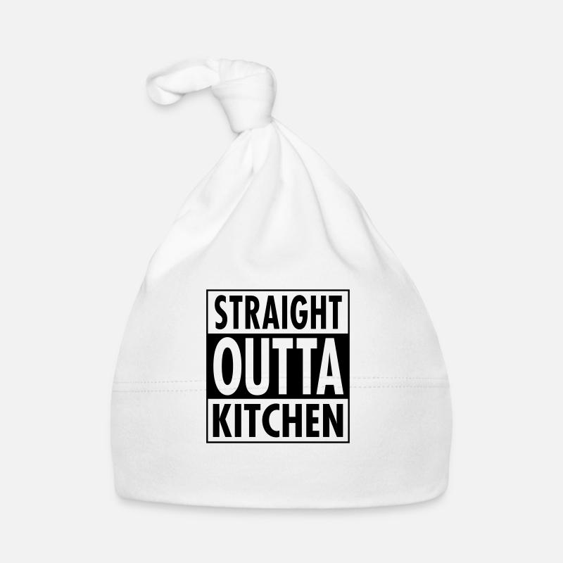 Straight Outta Kitchen Baby Bio-Mütze