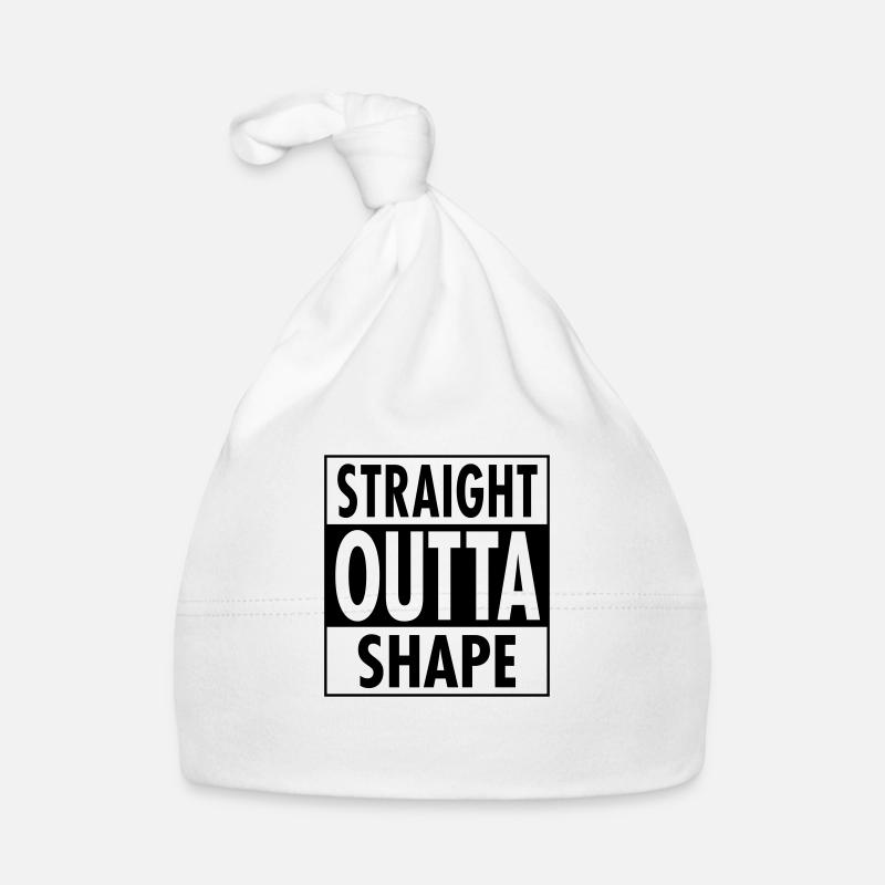 Straight Outta Shape Baby Bio-Mütze