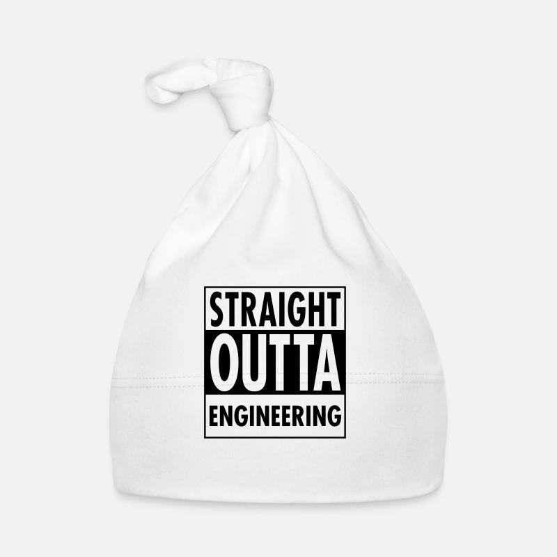Straight Outta Engineering Organic Baby Cap