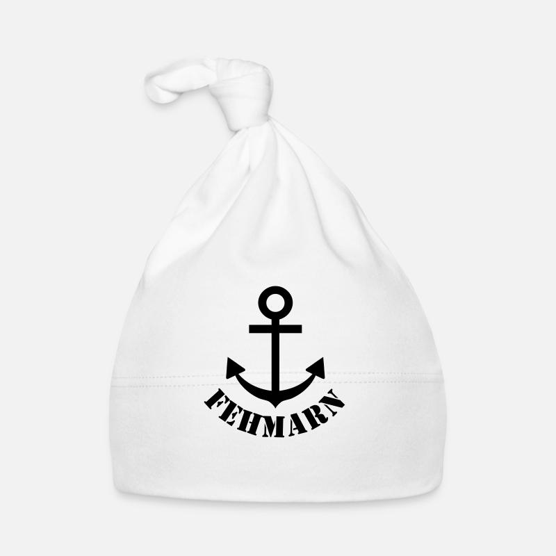 fehmarn - Baby Bio-Mütze - Weiß