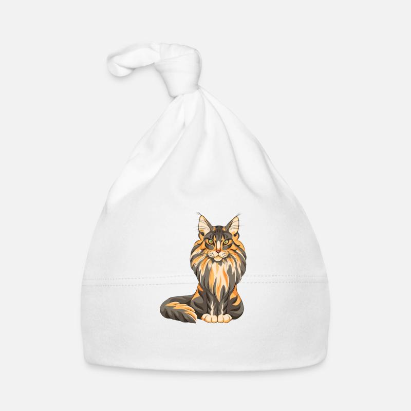 Maine Coon Baby Bio-Mütze