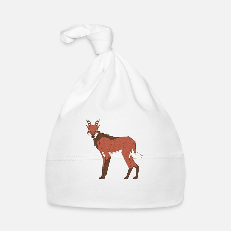 Maned Wolf Organic Baby Cap