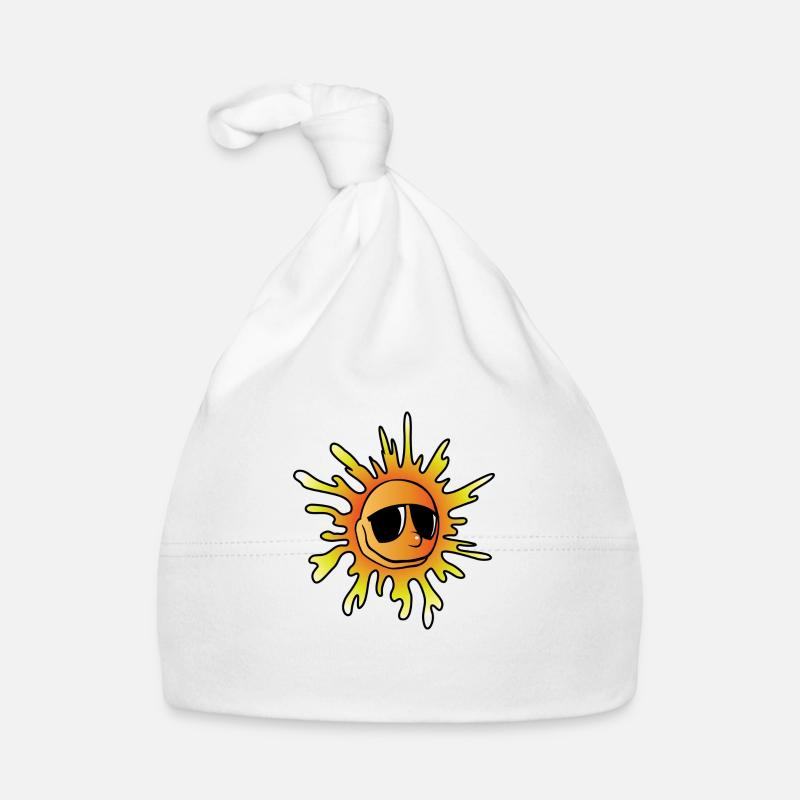 bande dessinée soleil Bonnet bio Bébé