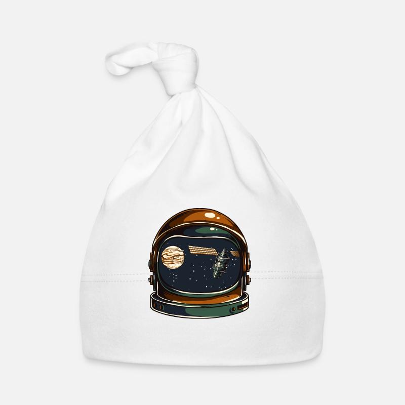 PLANET AUSTRONAUT - Kosmonauten Shirt Present Gift Baby Bio-Mütze
