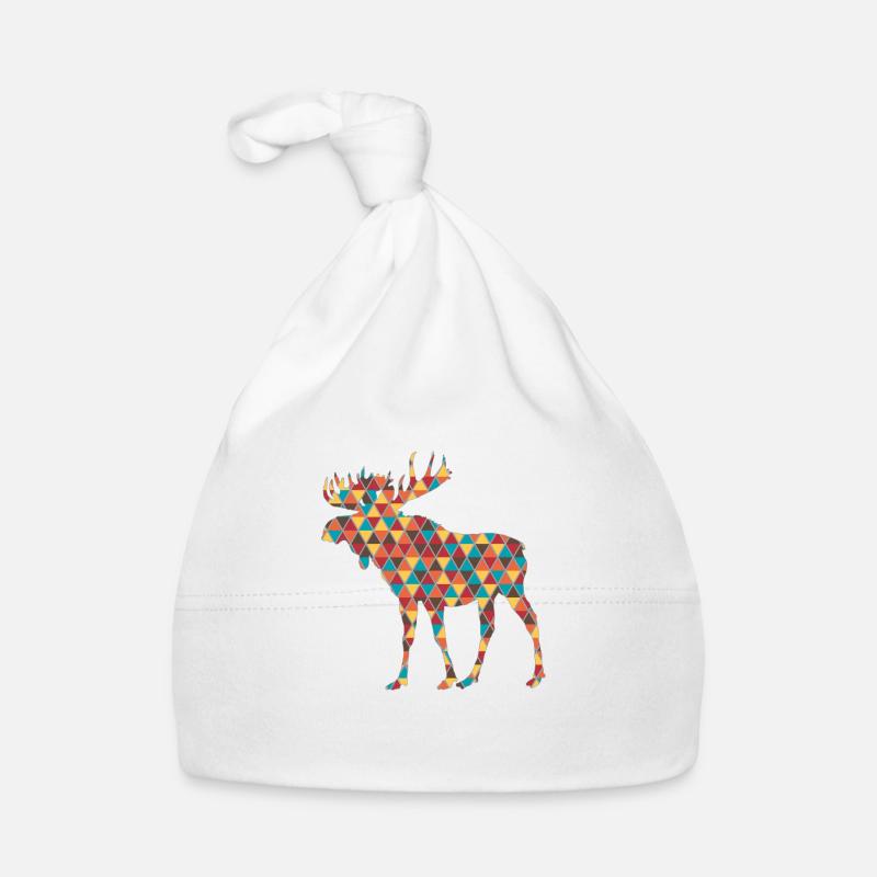 Moose Organic Baby Cap