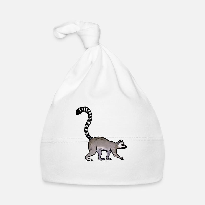 Lemurien / Lemur 02 Bonnet bio Bébé