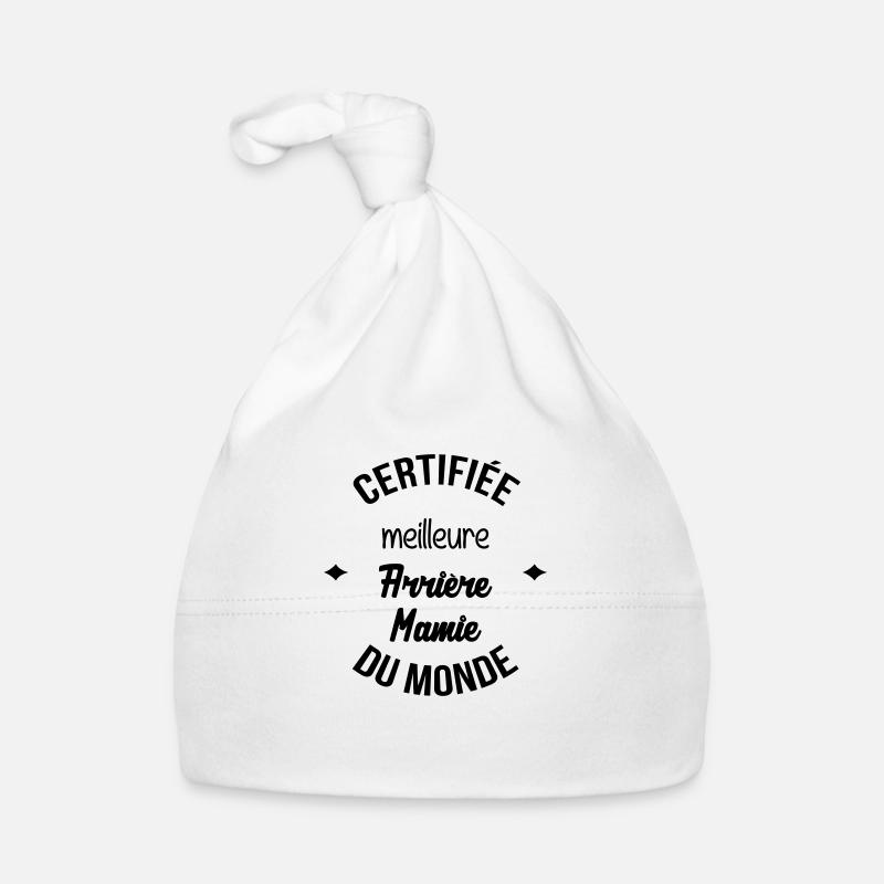 Großmütter / Oma / Mami / Großmutter / Mamy Baby Bio-Mütze