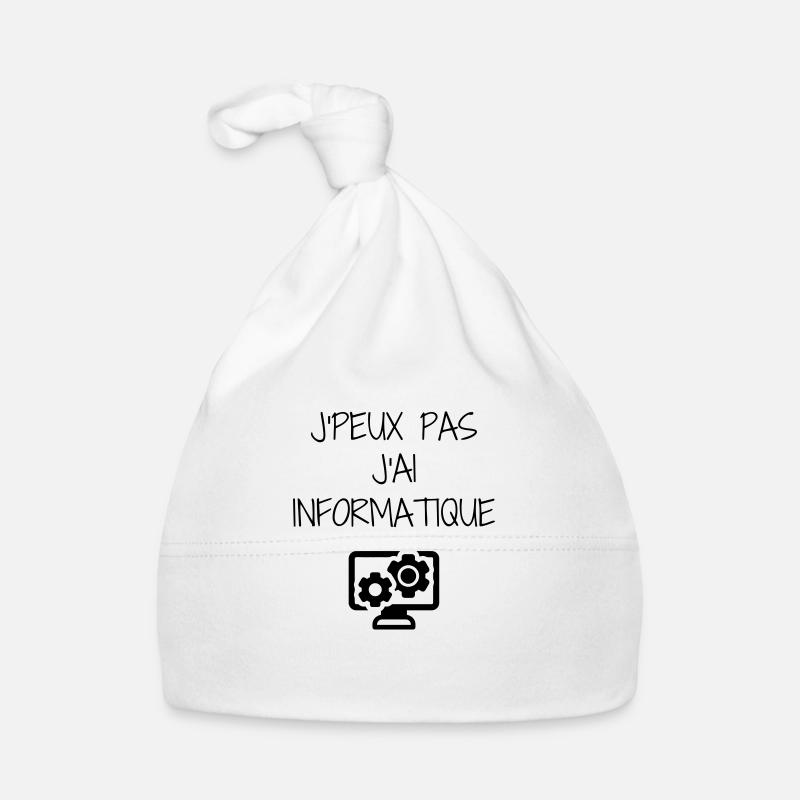 Computer / Informatiker / Aussenseiter / Ingenieur Baby Bio-Mütze