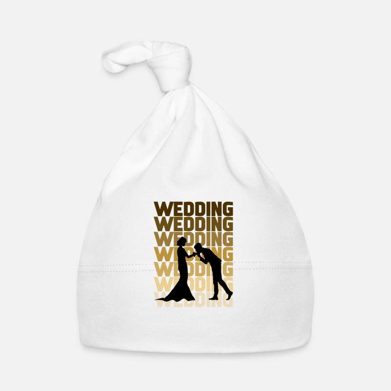 Wedding Baby Bio-Mütze