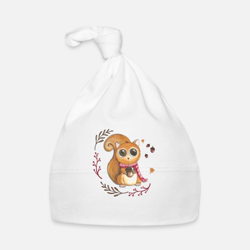 Ecureuil Bonnet bio Bébé