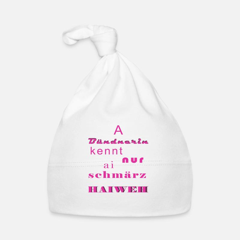 bündnerin Baby Bio-Mütze