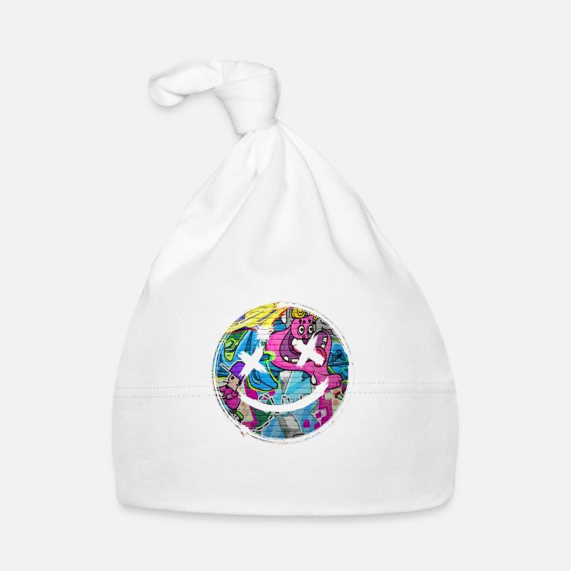 Graffiti style Splash hip hop couleurs peintre couleur Bonnet bio Bébé