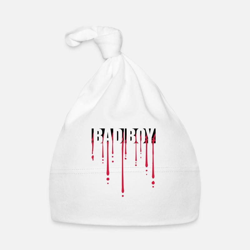 Blood Bad Boy Organic Baby Cap