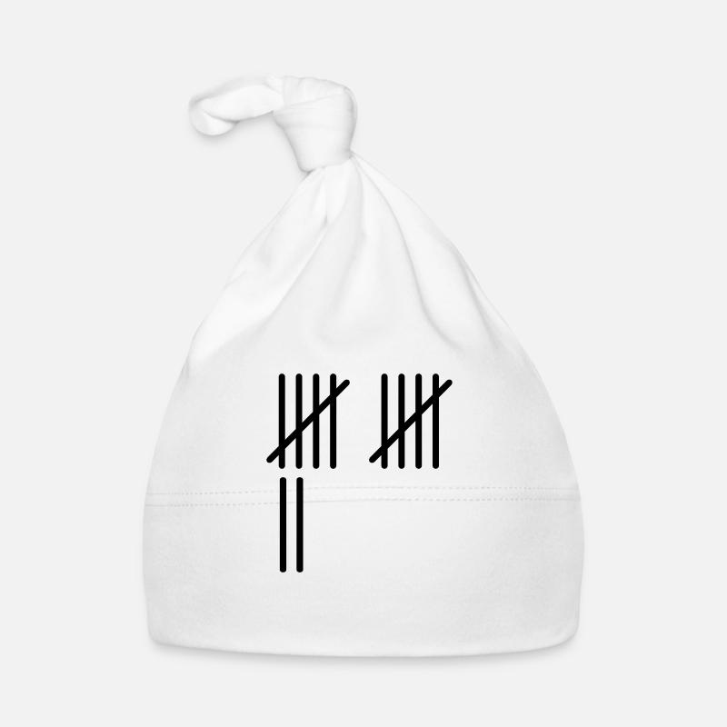 12 Stripes Baby Bio-Mütze