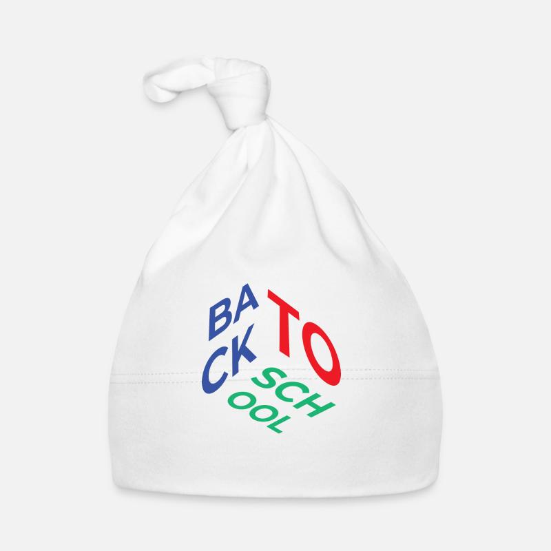 Back to School Organic Baby Cap