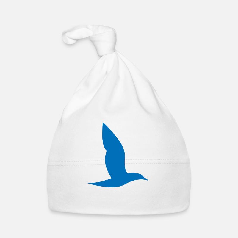 blue bird Organic Baby Cap