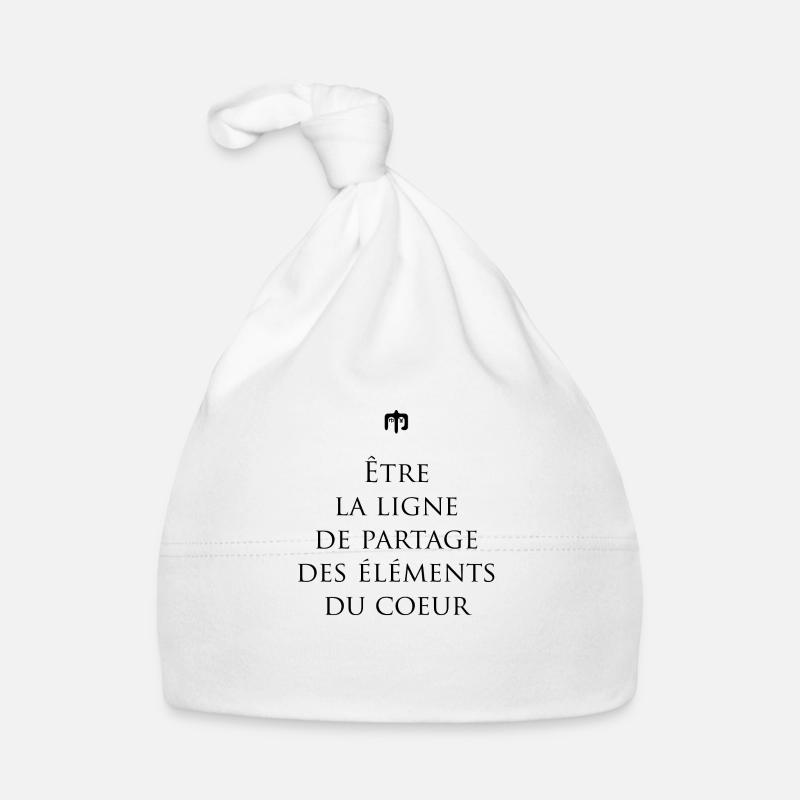 partage Bonnet bio Bébé