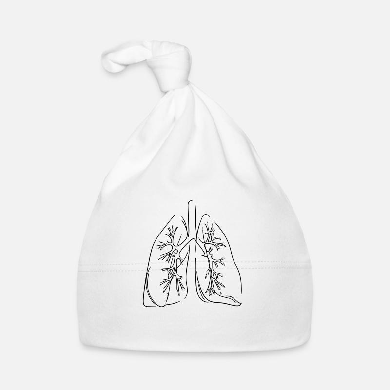 Lunge Line Art - Minimaliste Bonnet bio Bébé