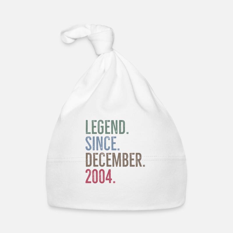 Légende depuis décembre 2004 Bonnet bio Bébé