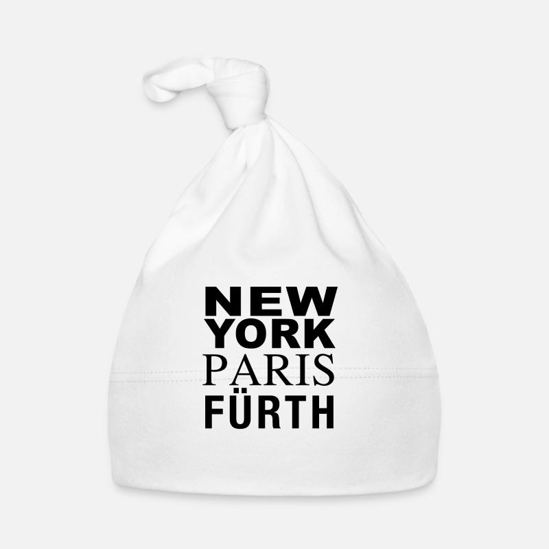 NEWYORK PARIS FÜRTH - Bonnet bio Bébé - blanc