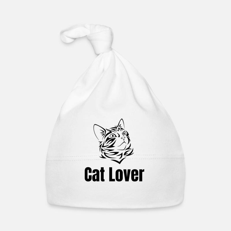 Cat Lover Organic Baby Cap