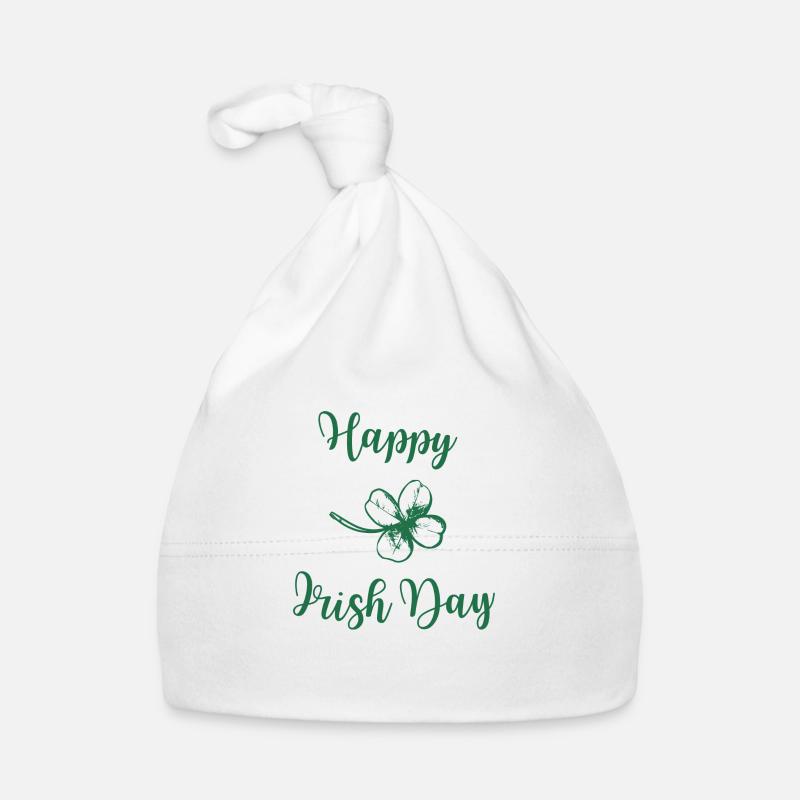 Happy Irish Day Baby Bio-Mütze