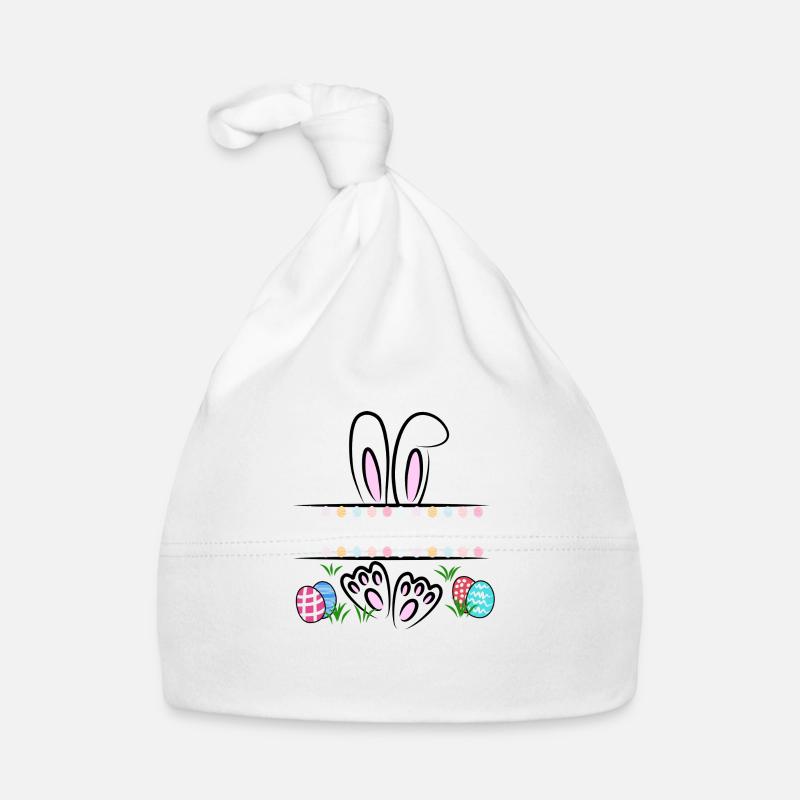 Fröhliche Ostern Baby Bio-Mütze