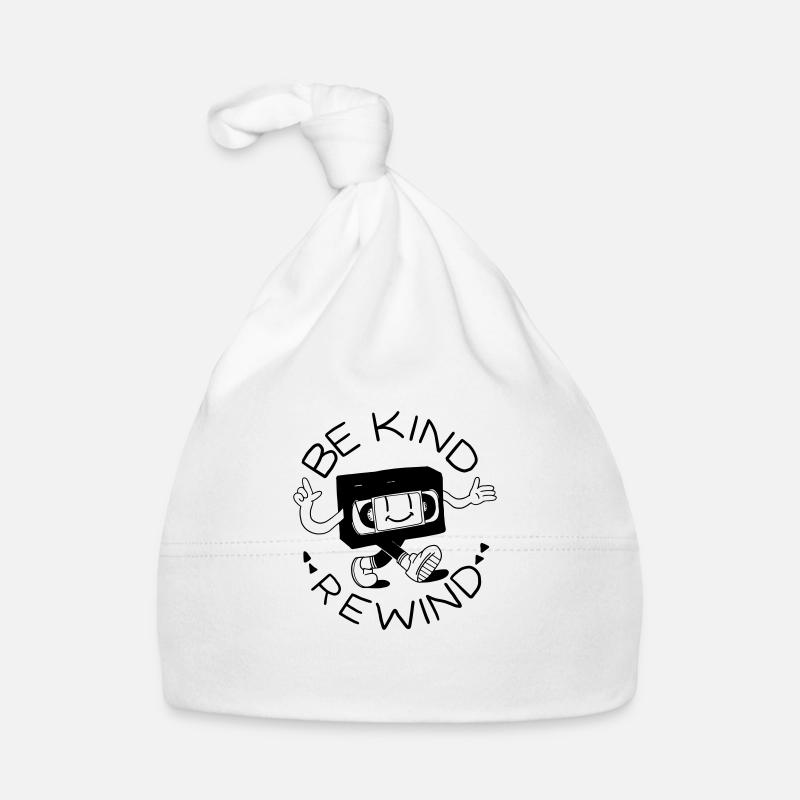 Be Kind Rewind - Bonnet bio Bébé - blanc