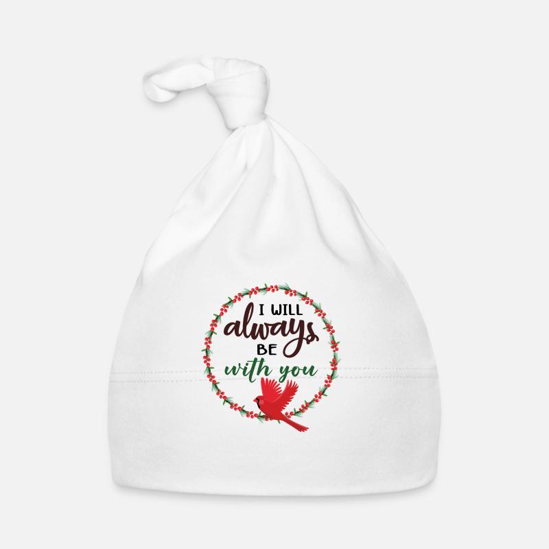 I will always with you Cardinal Organic Baby Cap