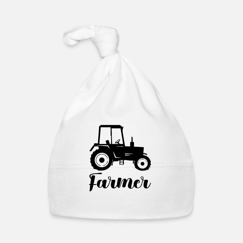 traktor farmer Baby Bio-Mütze