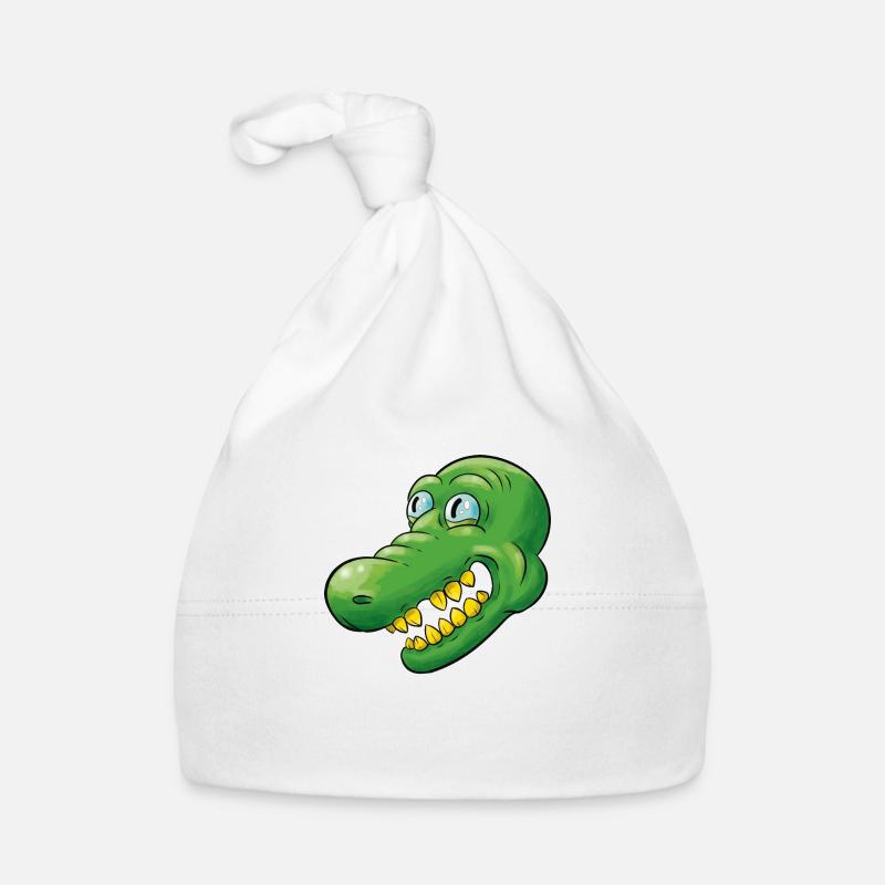 Crocodile Organic Baby Cap
