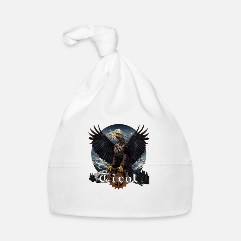 Tyrol T-Shirt Eagles & Mountains Organic Baby Cap