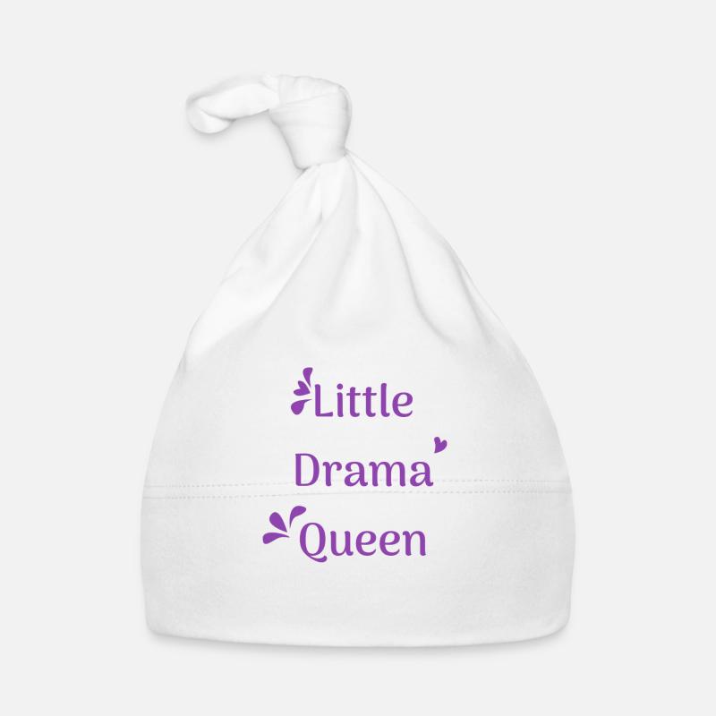 Petite reine du drame Bonnet bio Bébé