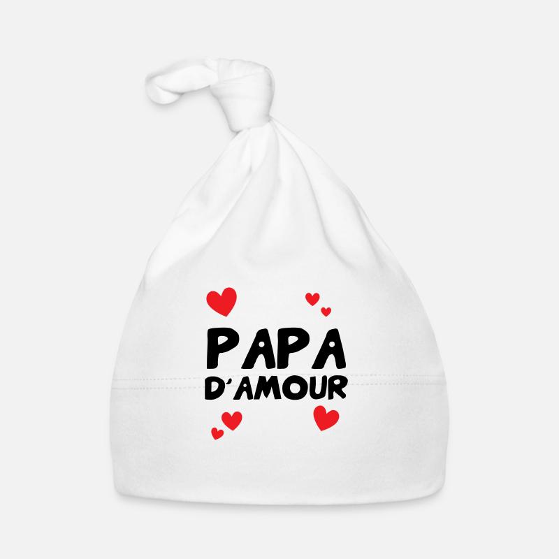 Love Daddy - Father's Day Organic Baby Cap
