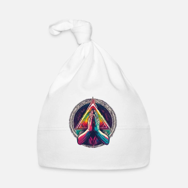 Praying Illuminati Organic Baby Cap