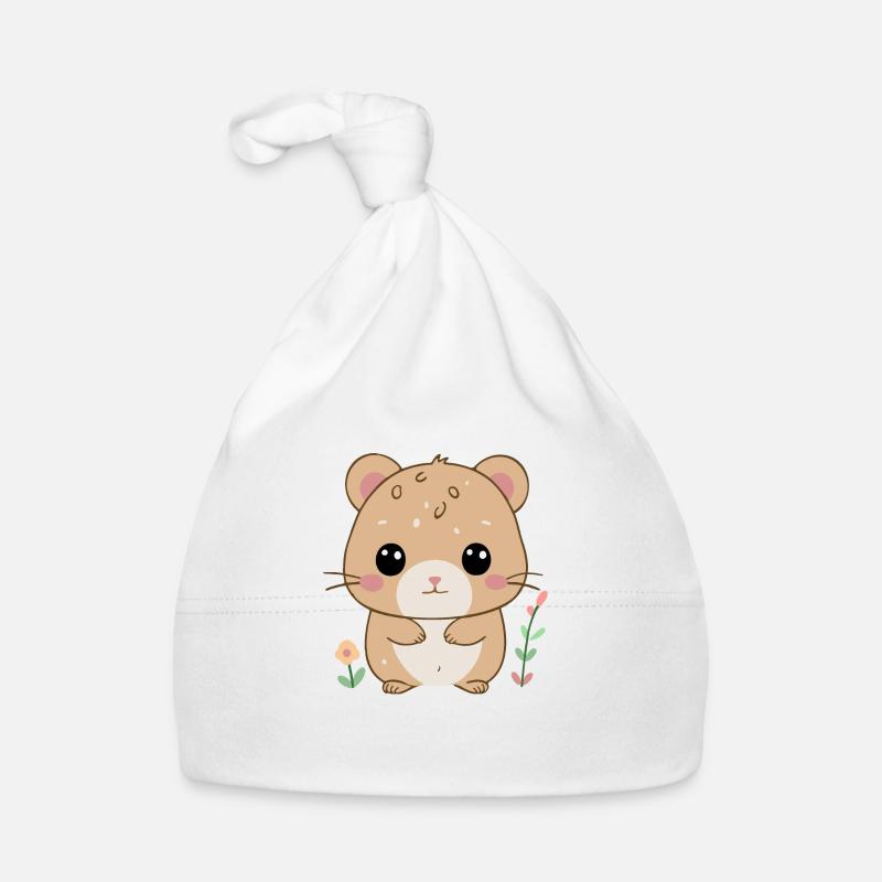 Sad Hamster Organic Baby Cap
