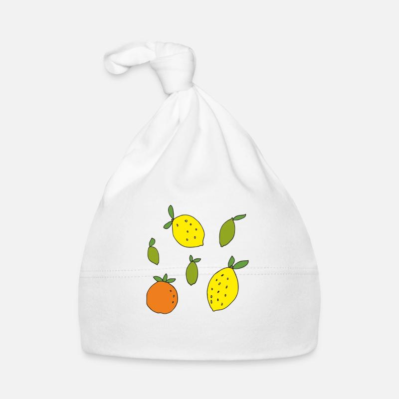 citrons, oranges, citrons verts Bonnet bio Bébé