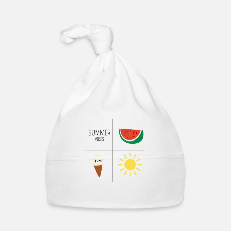 SUMMER VIBES Baby Bio-Mütze
