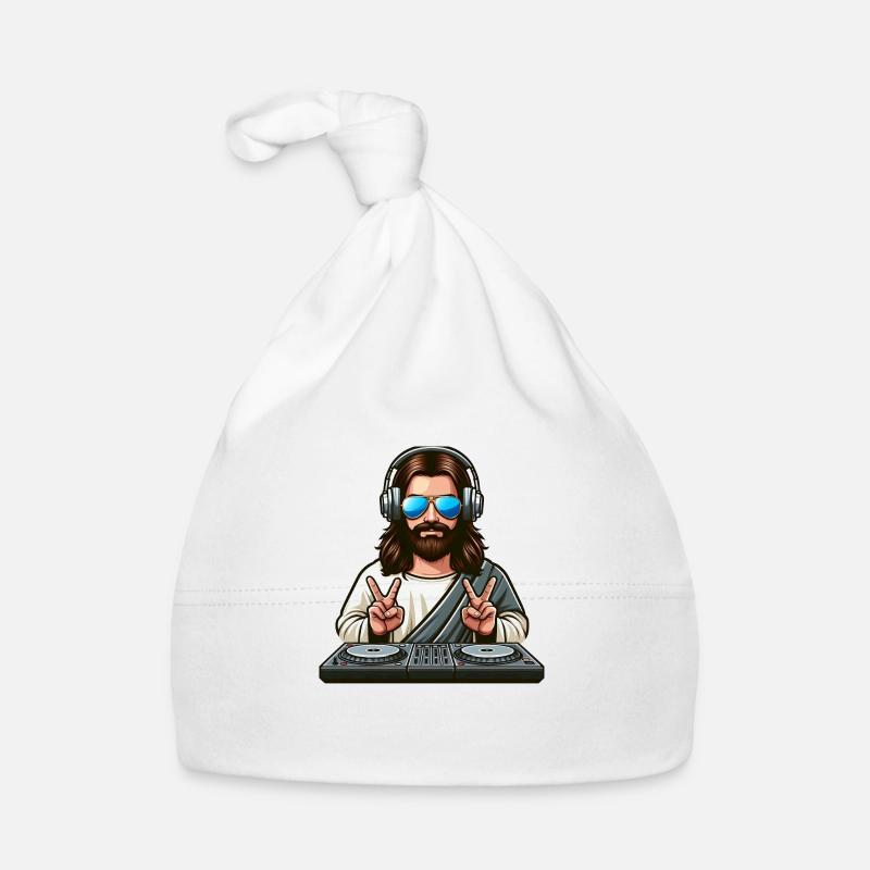 DJ Jesus Organic Baby Cap