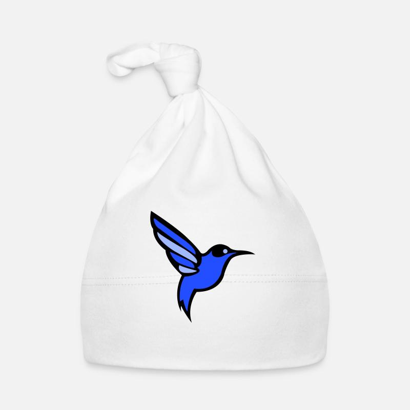hummingbird bird Organic Baby Cap