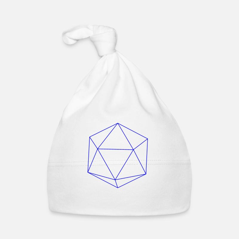 Himmlischer Ikosaeder Baby Bio-Mütze